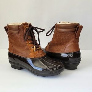 MICHAEL Michael Kors Easton Bootie Brown Size 7